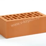 Кирпич лицевой керамический утолщенный персиковый М175 ГОСТ 530-2012