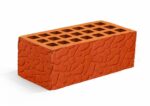 Кирпич декоративный красный М150 фактура-5