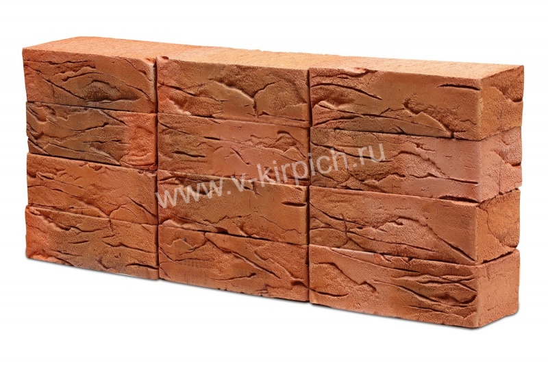 Кирпич полнотелый керамический WDF 001(под ручную формовку)
