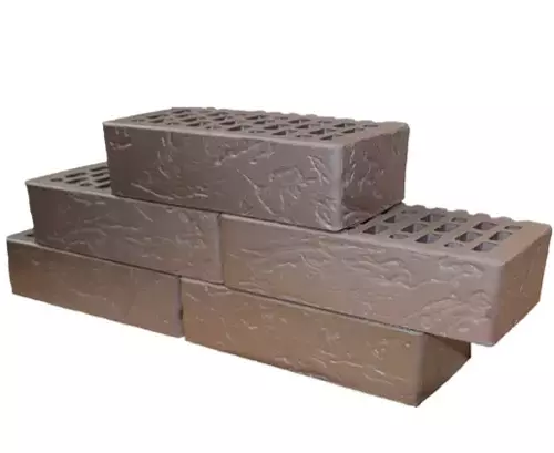 Кирпич Баварская кладка Black Венеция 1 НФ