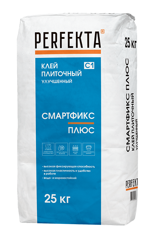 Клей плиточный улучшенный Смартфикс Плюс C1