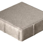 Тротуарная плитка 400x400x80 Стандарт Коричневый